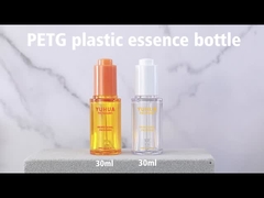 Botol minyak esensial plastik 1oz 30ml dengan dropper press