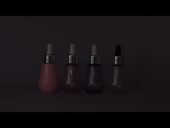 50ml Kapasitas Serum Dropper Botol Silk Screen Printing dan Hot Stamping