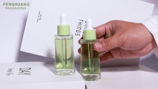 Leak Proof Serum Dropper Bottles Luxury Cosmetic Packaging