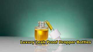 Botol Penetes Serum Anti Bocor Kemasan Mewah